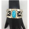 Image 6 : Sterling Silver and Turquoise Bracelet
