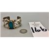 Image 8 : Sterling Silver and Turquoise Bracelet