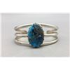 Image 2 : Sterling Silver and Turquoise Bracelet