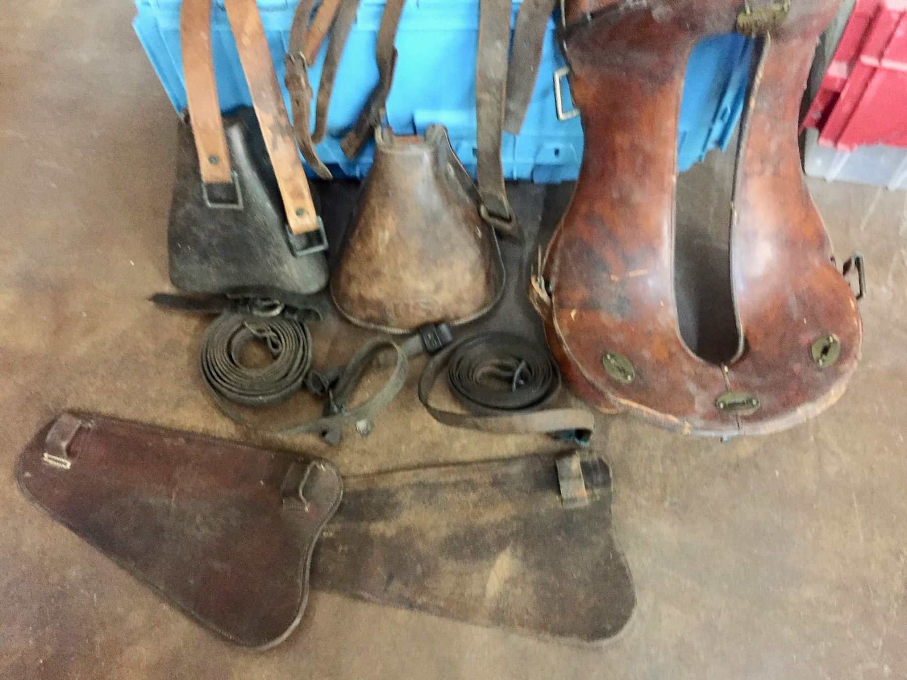 Numerous McClellan Saddle Parts, Etc.
