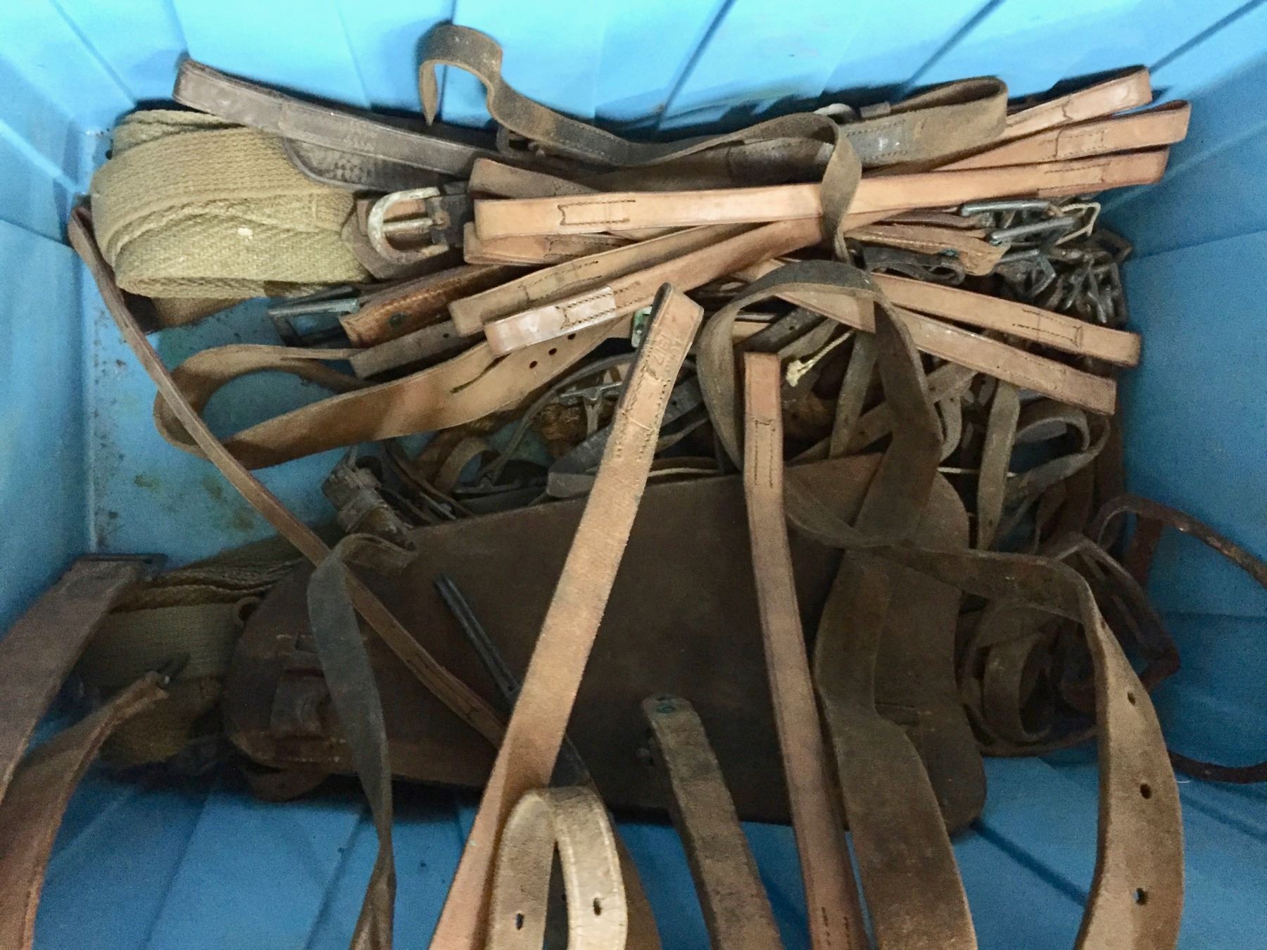 Numerous McClellan Saddle Parts, Etc.