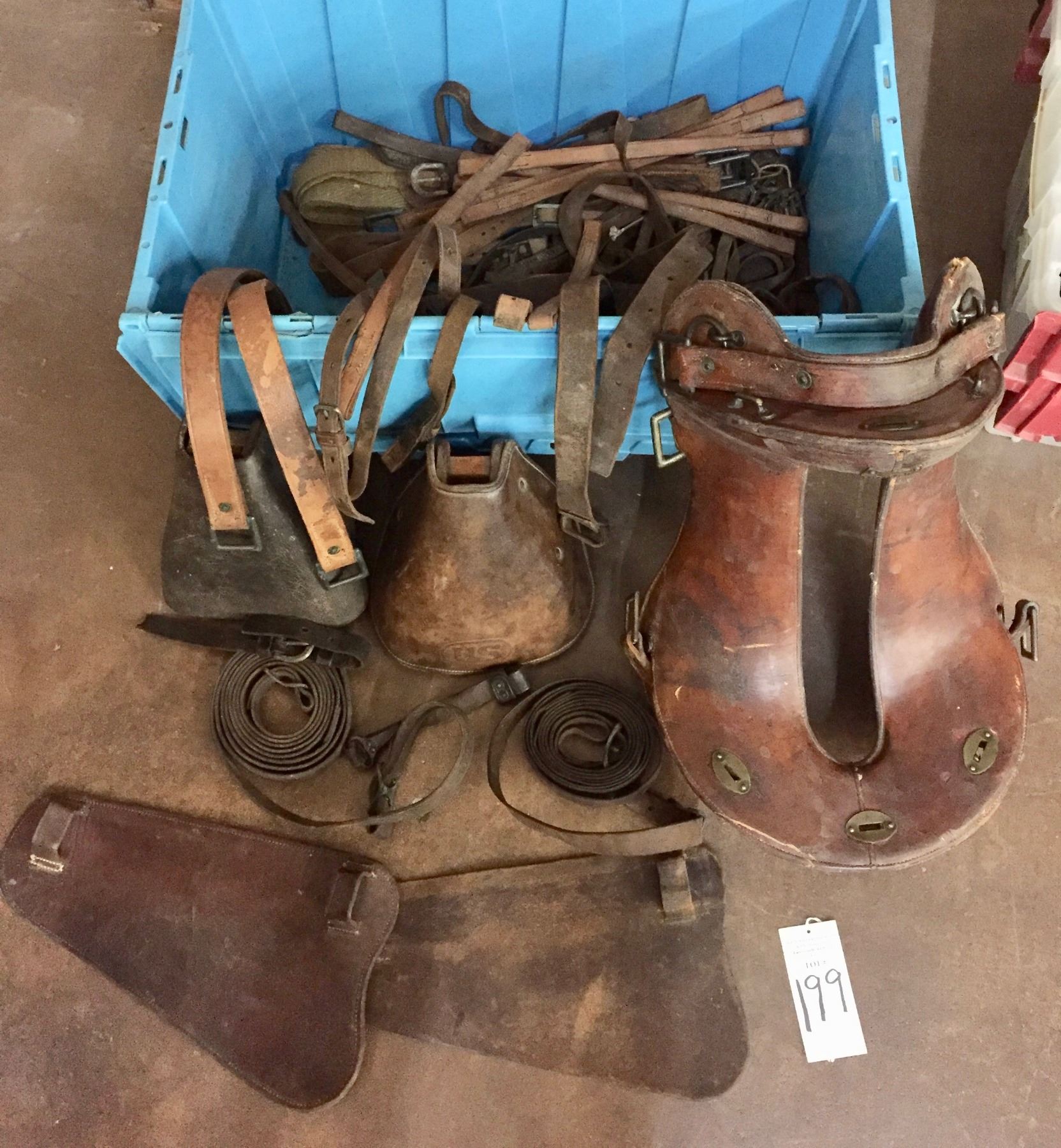 Numerous McClellan Saddle Parts, Etc.