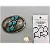 Image 6 : Six Stone Turquoise Belt Buckle