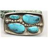 Image 1 : Bisbee Bob Turquoise Belt Buckle
