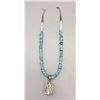 Image 5 : White Buffalo, Turquoise and Shell Necklace