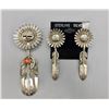 Image 1 : Kachina Design Pendant and Earring Set