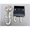 Image 3 : Kachina Design Pendant and Earring Set