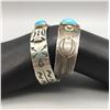 Image 8 : Two Vintage Turquoise Bracelets