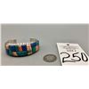 Image 9 : Multi-Stone Navajo Inlay Bracelet - Yellowhorse