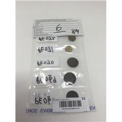 Evidence Bag - Assorted Coins