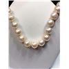 Image 1 : Silver Pearl Necklace With Clasp Necklace (~weight 45.97g), Appraised Retail $1100 (Estimated Sellin