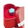 Image 1 : Silver Turquoise(12ct) Garnet Ring, Insurance Value $920 (Estimated Selling Price from $60 to $120)