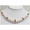 Image 3 : Silver Freshwater Pearl Necklace (~weight 61g), Insurance Value $801 (Estimated Selling Price from $