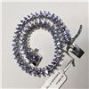 Image 2 : Silver Tanzanite(8.7ct) Bracelet, Suggested Retail Value $1000 (Estimated Selling Price from $150 to