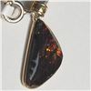 Image 4 : 14K Yellow Gold Ammolite Pendant, Suggested Retail Value $800 (Estimated Selling Price from $120 to 