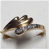 Image 2 : 10K Yellow Gold Diamond Ring, Suggested Retail Value $1500 (Estimated Selling Price from $210 to $42