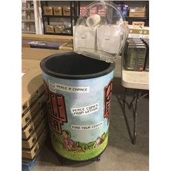 Frosty Pause Peace Tea Cooler with Casters