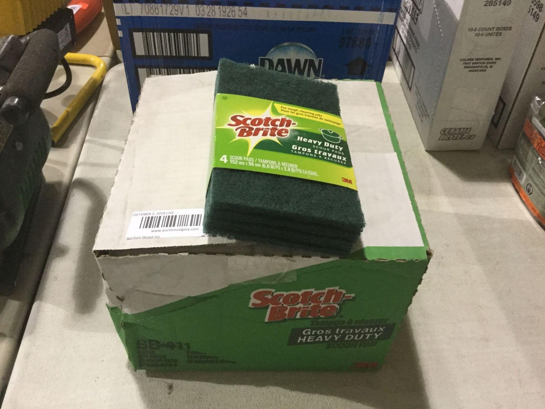 Case of Scotch Brite Heavy Duty Scour Cleaning Pads
