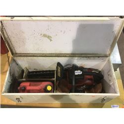 Homelite 16  Gas Chain Saw with carry case and accessories