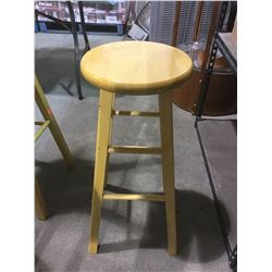 Wooden Bar Stool 29 