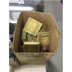 Box of Wooden Post Caps