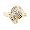 Image 2 : 0.75 ctw Diamond Ring - 14KT Yellow Gold