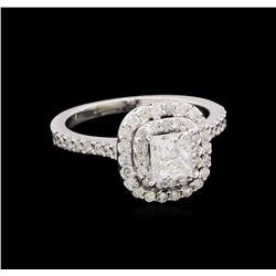 1.21 ctw Diamond Ring - 14KT White Gold