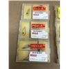 Image 2 : (33) HEULE MISC. CARBIDE INSERT GH-K BLADE TRIO *SEE PICS FOR PART #*