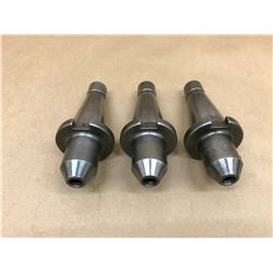 (3) WELDON 1/2" BN-3  #40 MM MILL HOLDER