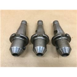 (3) WELDON 5/8" BN-4 #40 MM MILL HOLDER