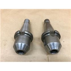 (2) WELDON 3/4" BN-5 #40 MM MILL HOLDER