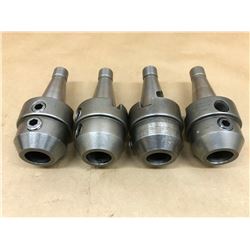 (4) WELDON 1 1/4"  BND-8 #40 MM MILL HOLDER