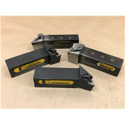(4) KENNAMETAL MISC. LATHE TOOL HOLDER *SEE PICS FOR PART #*