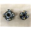 Image 2 : (2) VALENITE 539.11.202 & 539.11.200 INDEXABLE FACE MILL