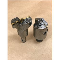 (2) MISC. INDEXABLE BORING HEAD *NO PART # VISIBLE*