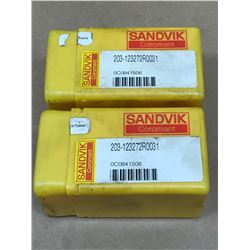 (2) SANDVIK 203 12 3272 R 0031 INDEXABLE MILL