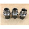 Image 1 : (3) BILZ WFLC 115-0 HSK-C 50 QUICK CHANGE CHUCK TOOL HOLDER