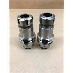 (2) ACCUPRO HSK63A ER32-4.00" COLLET CHUCK