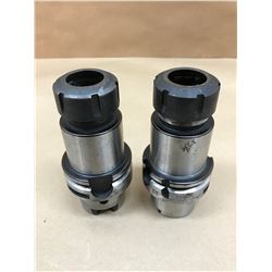 (2) SYIC HSK63AxER32-100 COLLET CHUCK