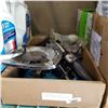 Image 1 : 2 CAMP BURNERS, SAFETY GLASSES, LIGHTS, AND MAG TORCH