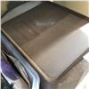 Image 3 : LOT OF BROWN SERVING TRAYS