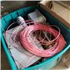 Image 2 : GREEN TOTE OF ELECTRICAL WIRE HOUSING