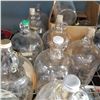 Image 2 : LOT OF GLASS JUGS AND MASON JARS