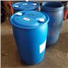 Image 2 : 3 45 GALLON PLASTIC BARRELS