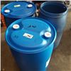 Image 3 : 3 45 GALLON PLASTIC BARRELS