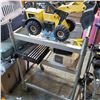 Image 1 : METAL ROLLING CART W/ CONTENTS