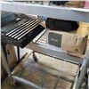 Image 3 : METAL ROLLING CART W/ CONTENTS