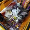 Image 3 : BASKET OF NEW PINS, FISHING RODS, AND KITES