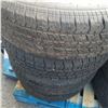 Image 4 : SET OF 4 MATRIC MULTI MILE 205/ 75 R14 TIRES ON RIMS