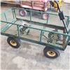 Image 3 : GREEN METAL DROP SIDE WAGON